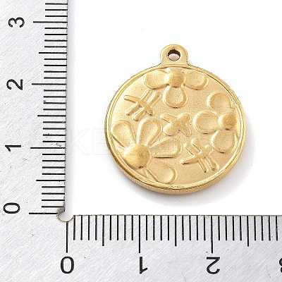 304 Stainless Steel Pendants LS-STAS-I327-07G-1