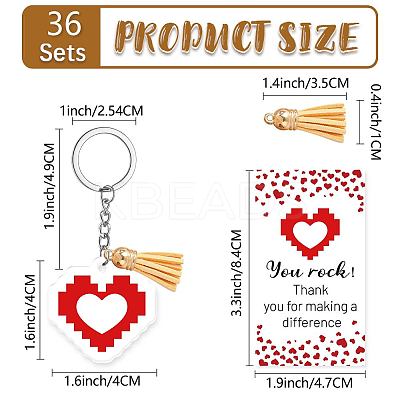 DIY Keychain Making Kits KEYC-CN0001-12C-11-1