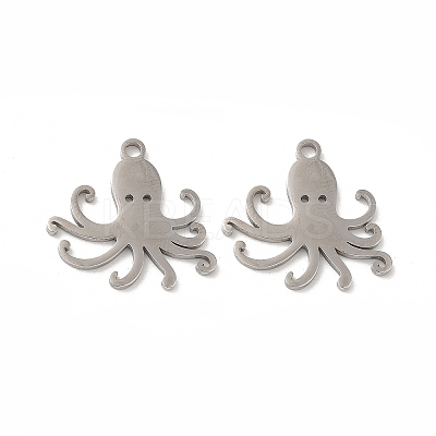 Non-Tarnish 304 Stainless Steel Pendants STAS-L020-029P-1