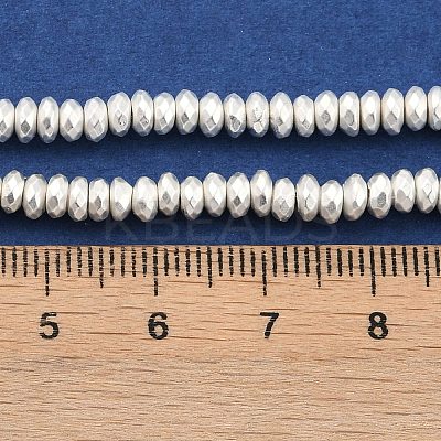 Electroplated Synthetic Non-Magnetic Hematite Beads Strands G-U003-12A-1