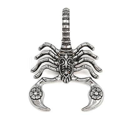 Tibetan Style Alloy Pendants AL-CBA2376-02AS-1