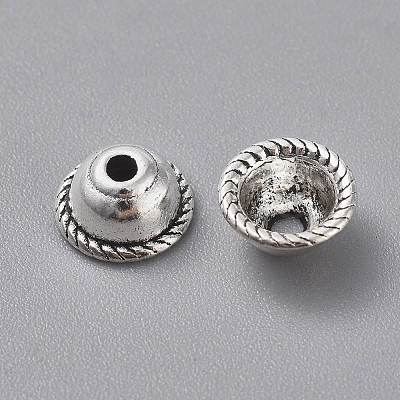 Tibetan Style Alloy Bead Caps LS-LF5099Y-1