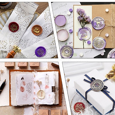 Wax Seal Stamp Set AJEW-WH0208-680-1