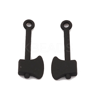 Spray Painted Alloy Pendants PALLOY-K003-13-1
