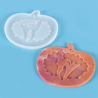 DIY Pendants Silicone Molds DIY-E049-07-1