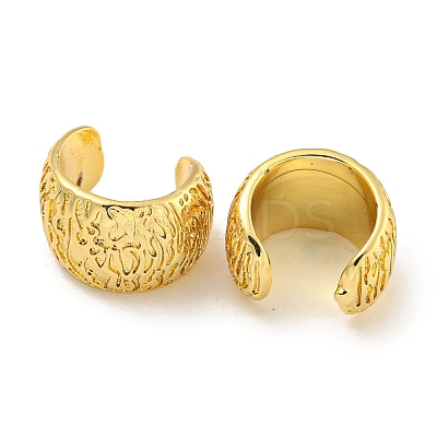 Brass Cuff Earrings for Women EJEW-C104-116G-1