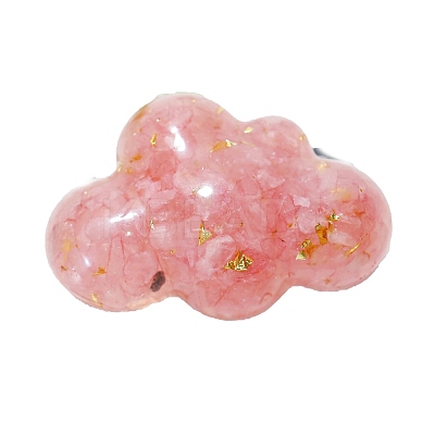 Gold Foil Resin Cloud Display Decoration PW-WG22504-07-1