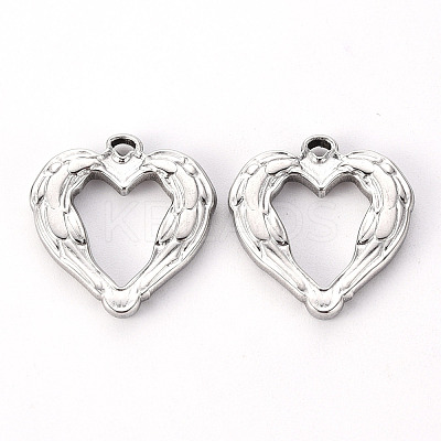 Non-Tarnish 304 Stainless Steel Pendants STAS-T052-18P-1