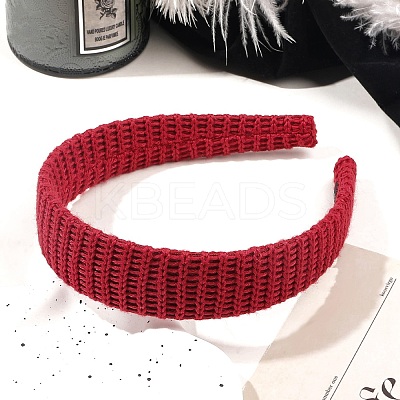 Woven Wool Hair Bands PW-WG144F4-06-1