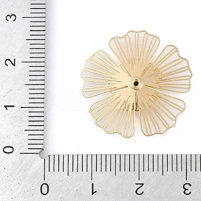 Brass Cobochons KK-L219-09G-01-1
