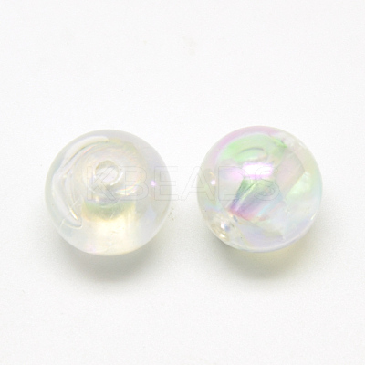 Imitation Jelly Acrylic Beads MACR-Q169-71B-1