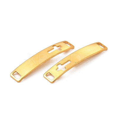 201 Stainless Steel Connector Charms STAS-D244-31G-E-1