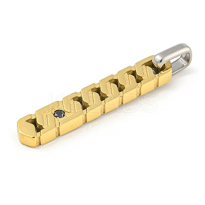 Ion Plating(IP) 304 Stainless Steel Pendants STAS-F307-04G-1