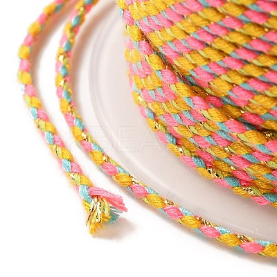 4-Ply Polycotton Cord with Metallic Thread OCOR-Z003-C11-1