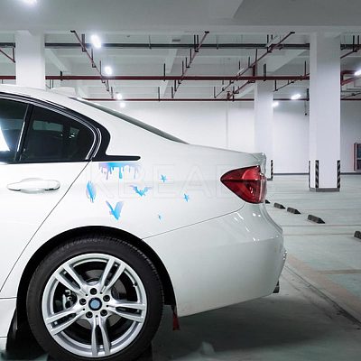 3 Sheets 3 Styles Halloween Laser PVC Waterproof Car Stickers DIY-GF0007-24-1