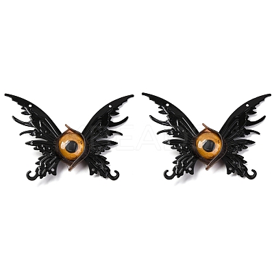 Butterfly with Eye Plastic Alligator Hair Clips PHAR-M015-04-1