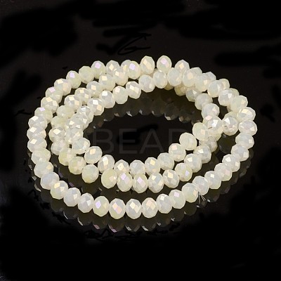 Electroplate Glass Beads Strands EGLA-A034-J2mm-T07-1