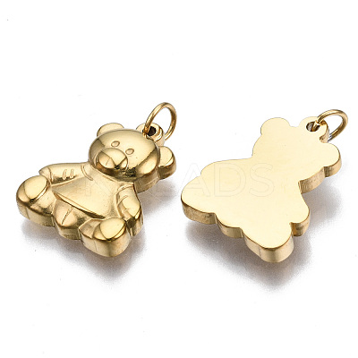 304 Stainless Steel Pendants STAS-S116-416G-1