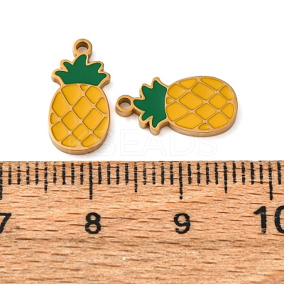 304 Stainless Steel Pendants STAS-CJC0016-04A-G-1