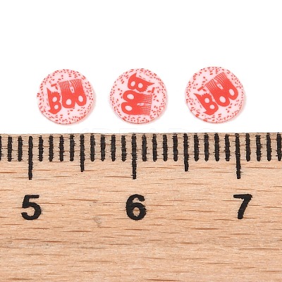 Halloween Handmade Polymer Clay Cabochons CLAY-A007-08B-1