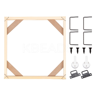 DIY Solid Wood Canvas Frame Kit DIY-BC0003-11B-1