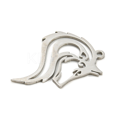 Non-Tarnish 304 Stainless Steel Pendants STAS-Q255-06P-1