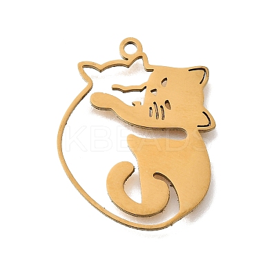 201 Stainless Steel Pendants STAS-S176-20G-1