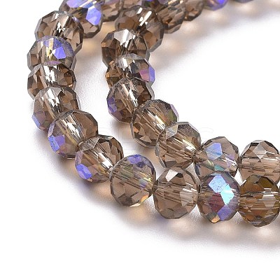 Electroplate Glass Beads Strands EGLA-A034-T2mm-L06-1