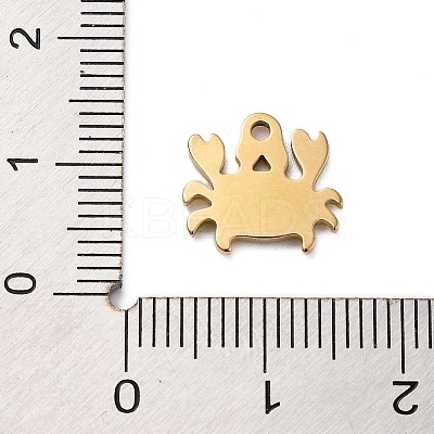 Ion Plating(IP) 201 Stainless Steel Charms STAS-A101-01A-05G-1