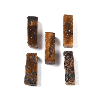 Natural Tiger Eye Beads G-G137-01L-1