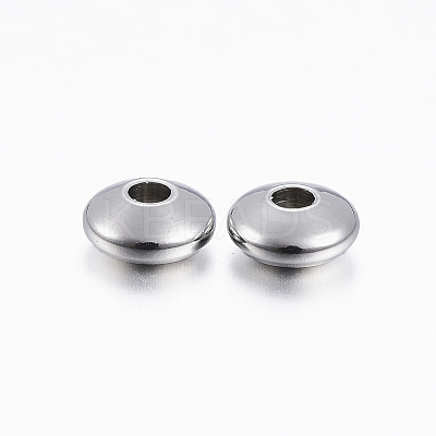 Non-Tarnish 201 Stainless Steel Spacer Beads LS-X-STAS-H376-50-1