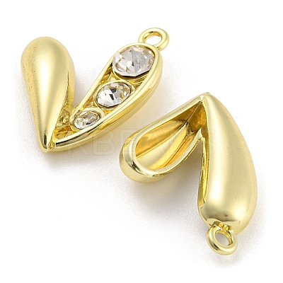 Alloy with Glass Pendants FIND-G062-06G-01-1