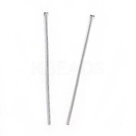 Tarnish Resistant 304 Stainless Steel Flat Head Pins LS-STAS-D448-A-012P-1