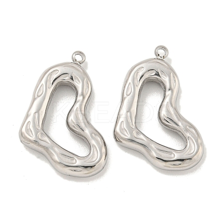 Non-Tarnish 304 Stainless Steel Pendants STAS-P356-15P-1