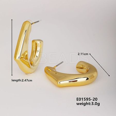 Fashionable Cute Geometric Shape Earrings for Hot Personalized Matching WX1077-16-1