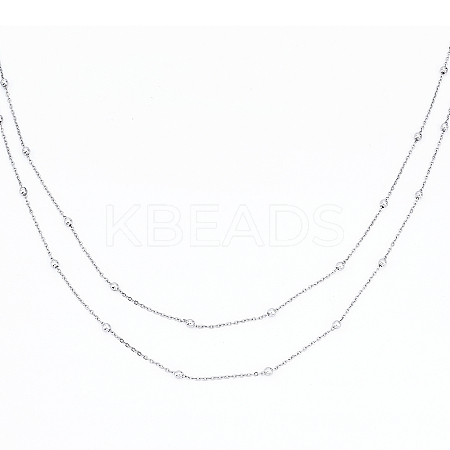 304 Stainless Steel Cable Chains CHS-UN0001-06P-1
