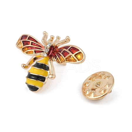 Little Bee Enamel Pins LS-JEWB-S026-01G-C-1