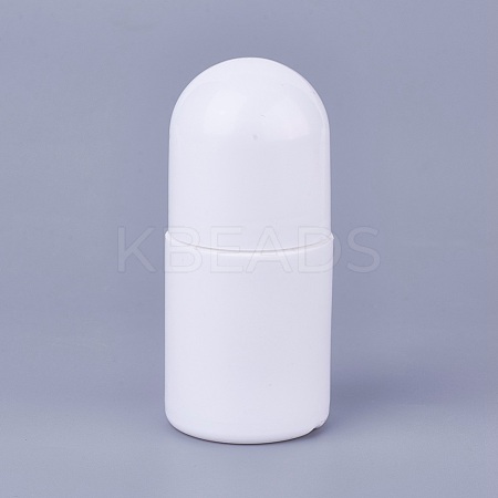 30ml PE Plastic Essential Oil Empty Roller Ball Bottles MRMJ-WH0046-B01-30ml-1