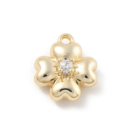 Brass Micro Pave Cubic Zirconia Pendants LS-KK-D283-09G-1