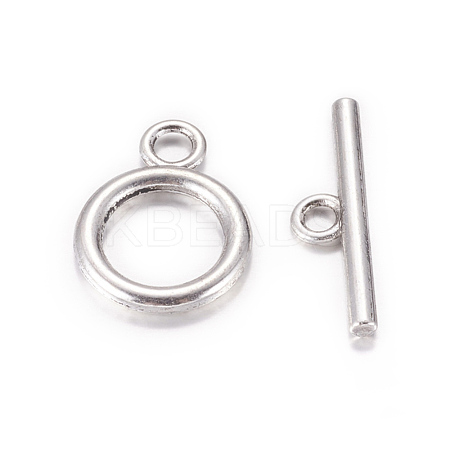 Tibetan Style Alloy Toggle Clasps LF0273Y-1