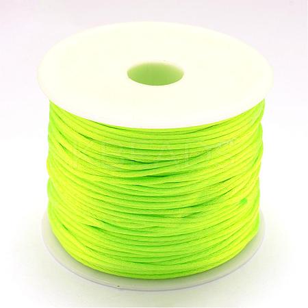 Nylon Satin Rattail Cords NWIR-R025-1.5mm-F231-1