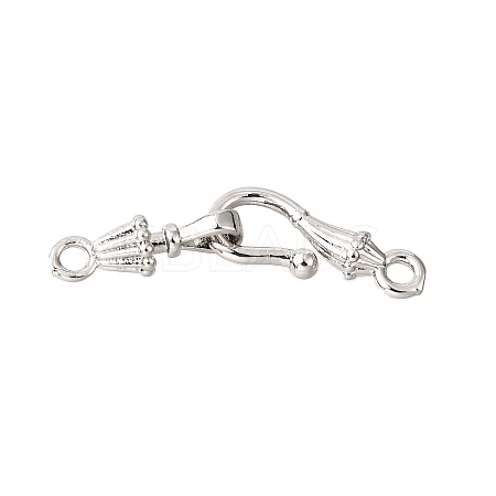Brass Hook and S-Hook Clasps KK-D356-21P-1
