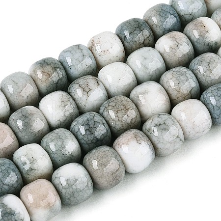 Ombre Effect Dyed Glass Beads Strands GLAA-N067-01A-14-1
