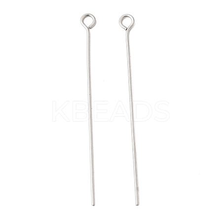Tarnish Resistant 304 Stainless Steel Eye Pin STAS-R045-45mm-1
