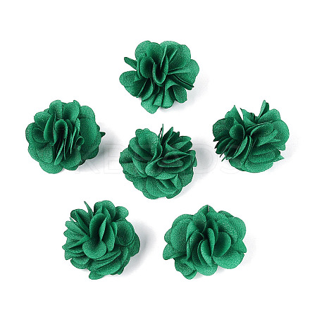 Polyester Fabric Flowers FIND-ZX004-11-04-1