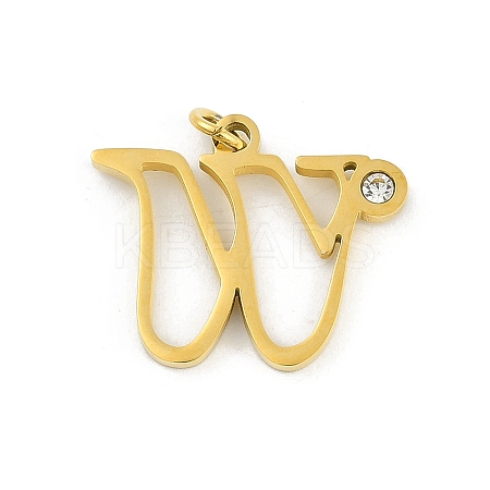 304 Stainless Steel Pendants LS-STAS-R137-01G-W-1
