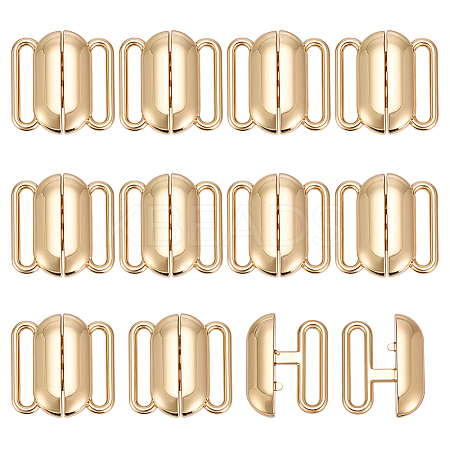 12Pcs Alloy Interlocking Clasps FIND-PH0038-27G-1