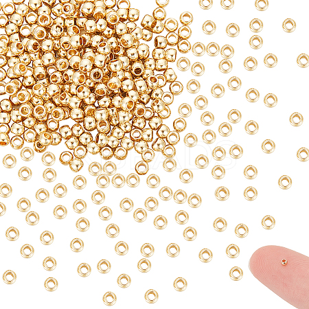400Pcs 304 Stainless Steel Spacer Beads STAS-UN0057-70-1