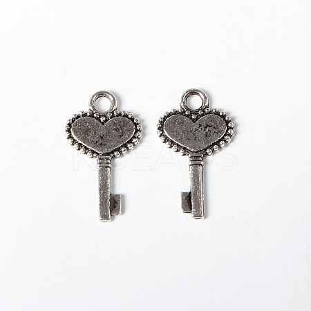 Tibetan Style Alloy Pendants TIBEP-4368-AS-LF-1