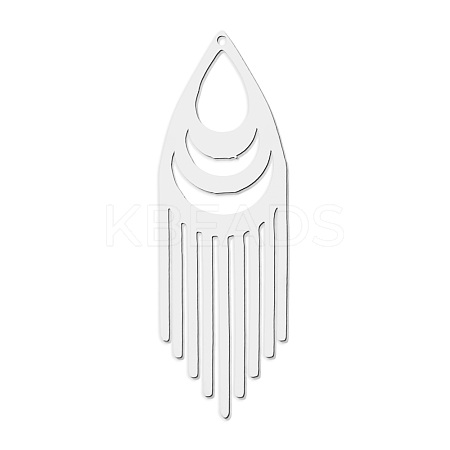 Non-Tarnish 201 Stainless Steel Pendants STAS-S105-LA767-1-1